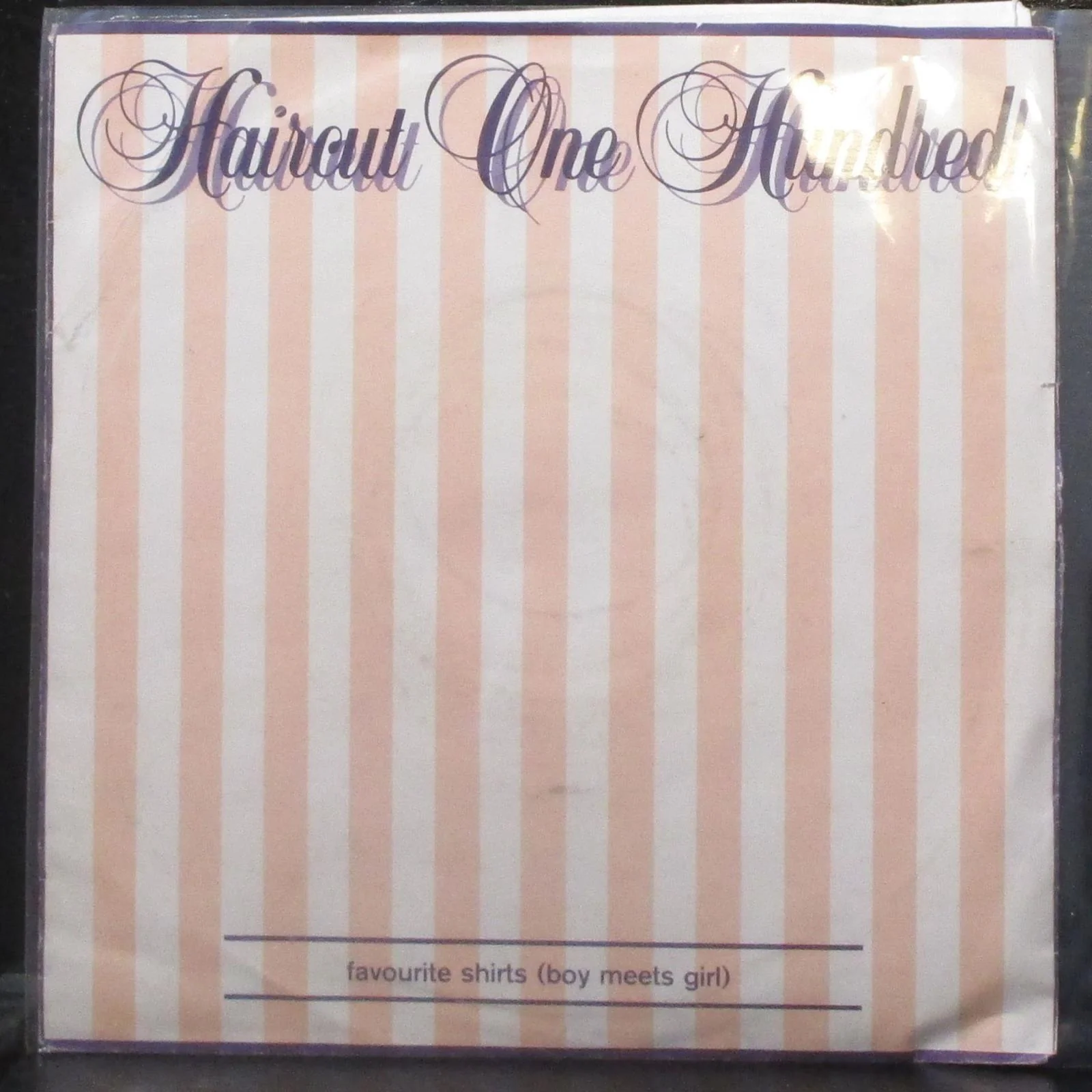Haircut One Hundred - Favourite Shirts 7" VG+ Vinyl 45 Arista 103.758 Holland