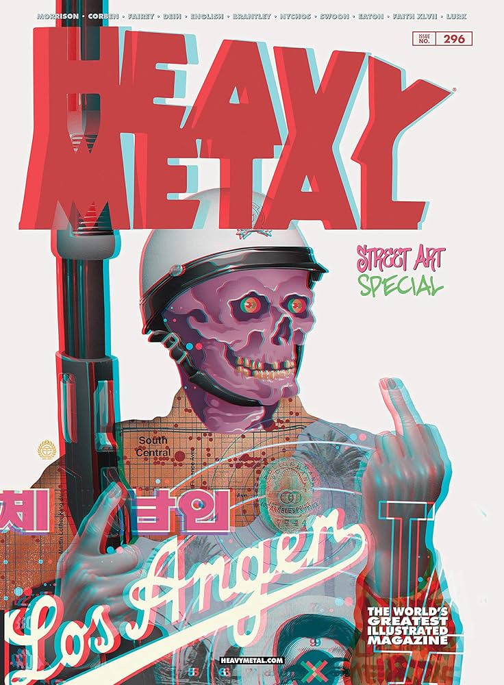 Heavy Metal Magazine Issue 296 - Street Art Special