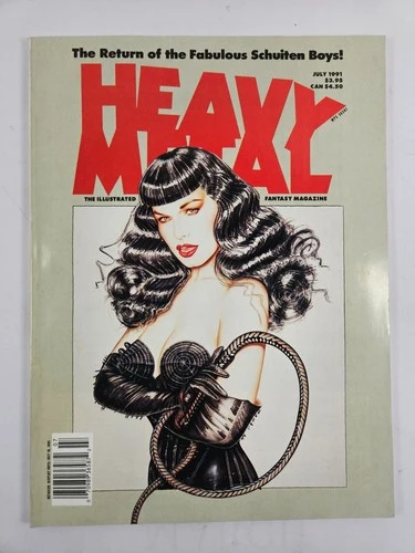 Heavy Metal Magazine - Vol 15 No 111 - July 1991