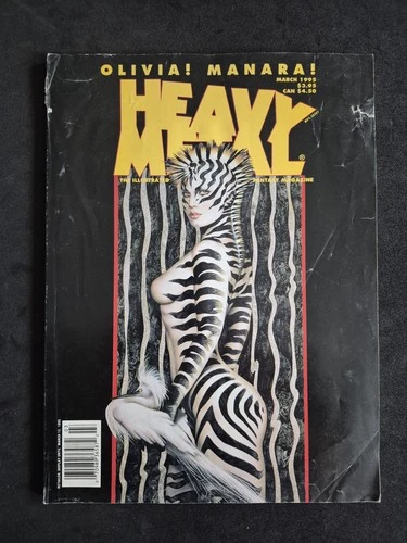 Heavy Metal Magazine - Vol 19 No 1 - March 1995