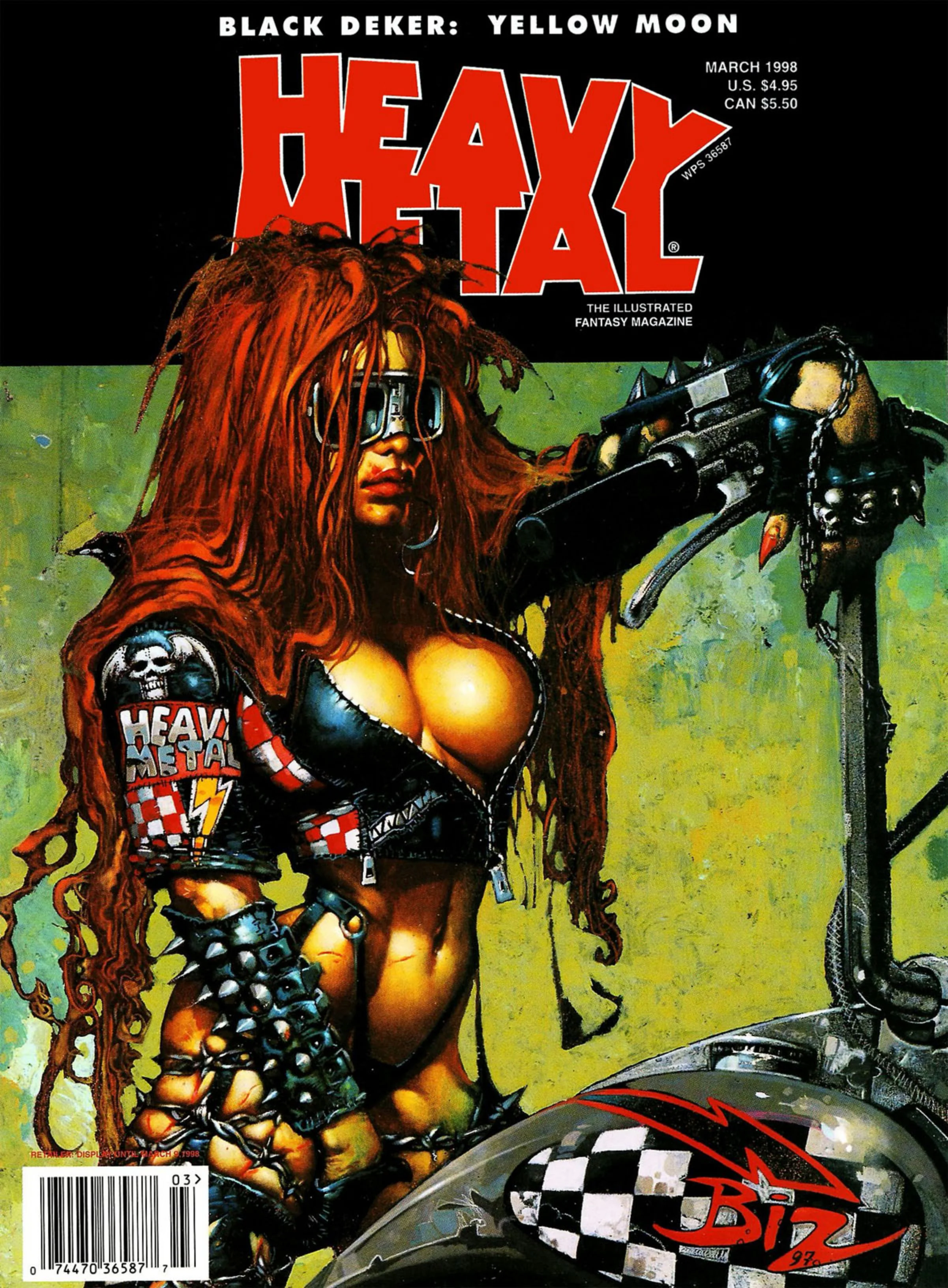Heavy Metal Magazine Vol 22 Issue 1 - March 1998