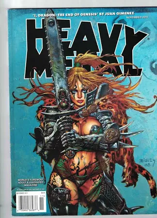 Heavy Metal Magazine Vol 35 Issue 7 - November 2011
