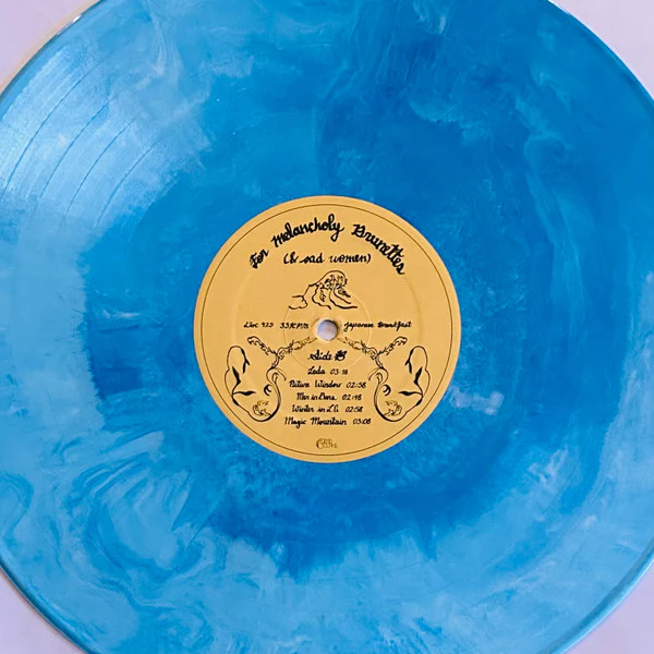 Japanese Breakfast - For Melancholy Brunettes (& Sad women) - New LP Record 2025 Dead Oceans Secretly Society Club Blue Dream Splash Vinyl - Indie Pop - Image 4