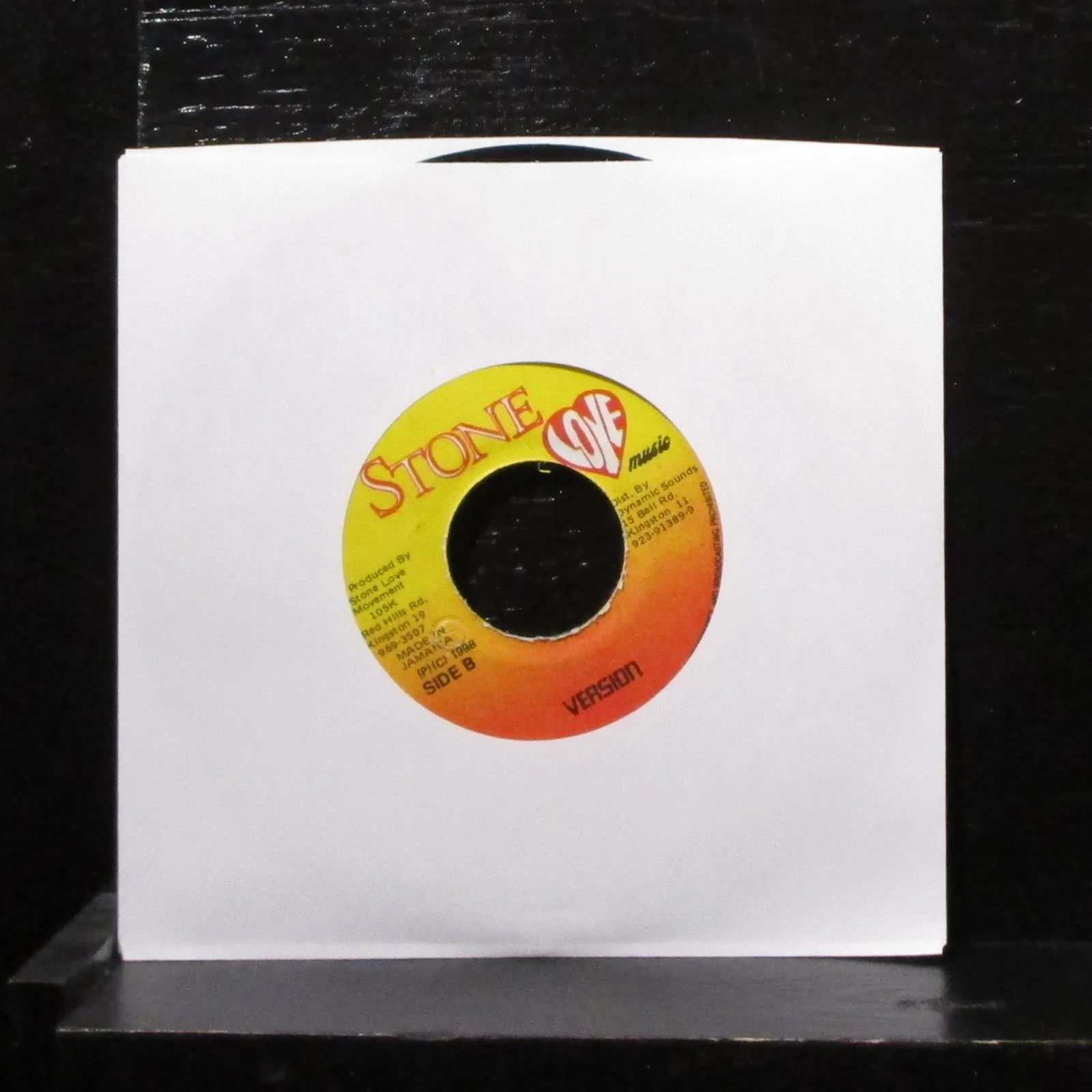 Jigsy King - Sexy Serial 7" VG+ Vinyl 45 Stone Love 22445 Jamaica 1998 - Image 2