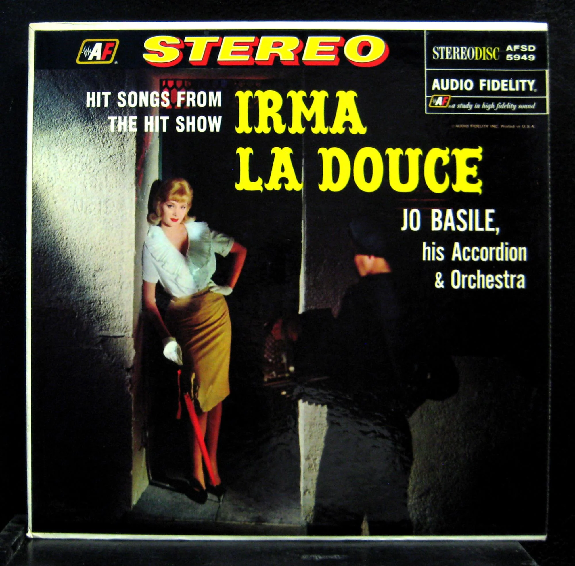 Jo Basile - Irma La Douce LP VG+ AFSD-5949 Vinyl 1960 Record