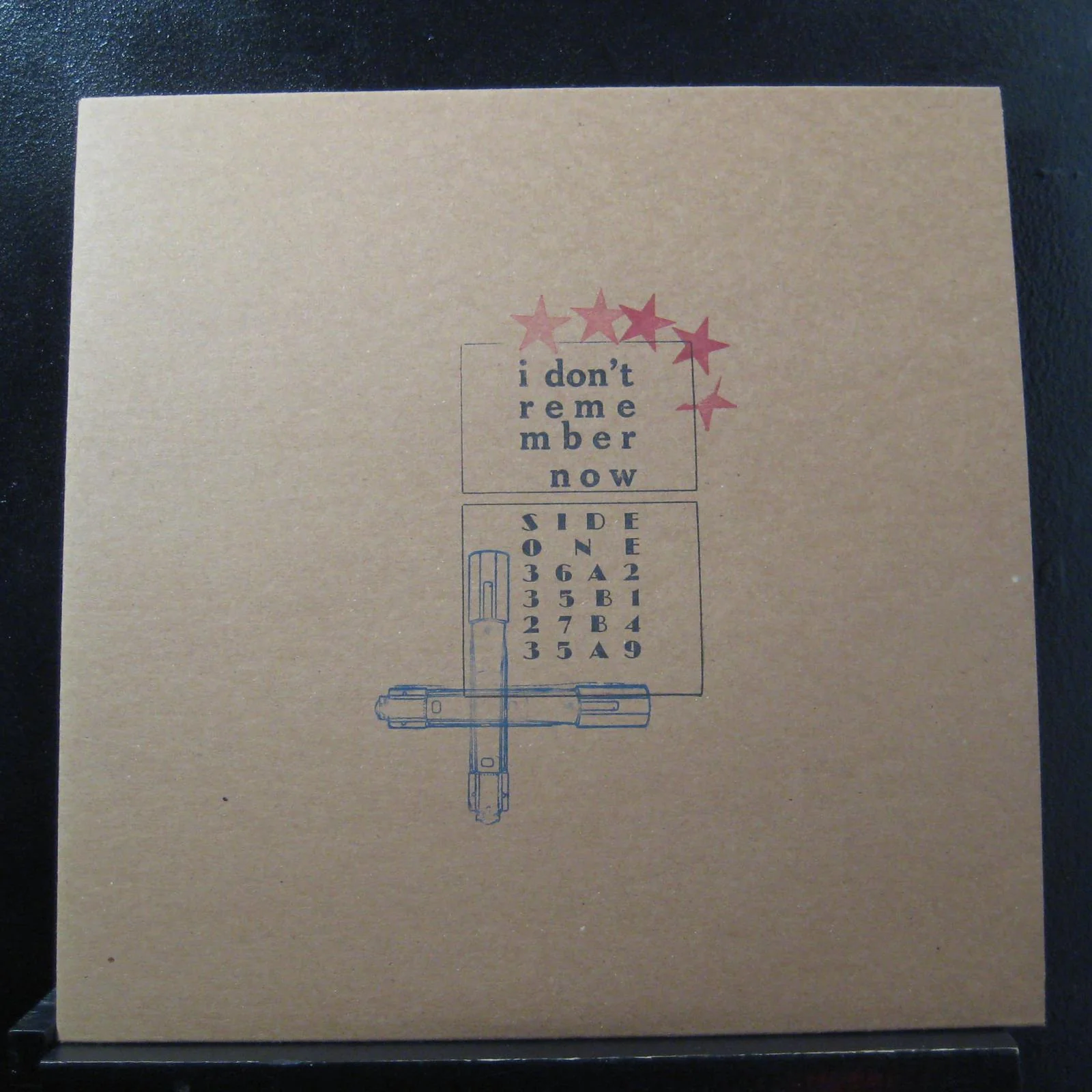 John Bender - I Don't Remember Now / I Don't Want LP Mint- SV101 Red Vinyl