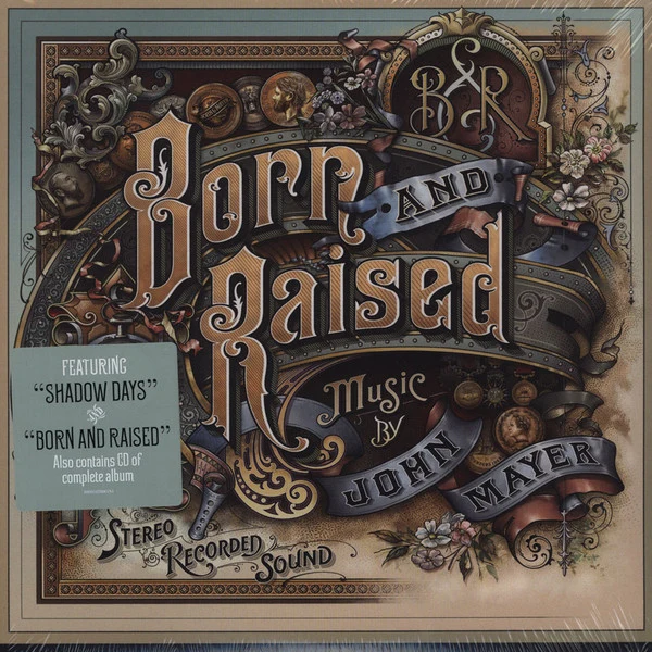 John Mayer - Born And Raised - Mint- 2 LP Record 2012 Columbia Vinyl - Blues Rock / Folk Rock
