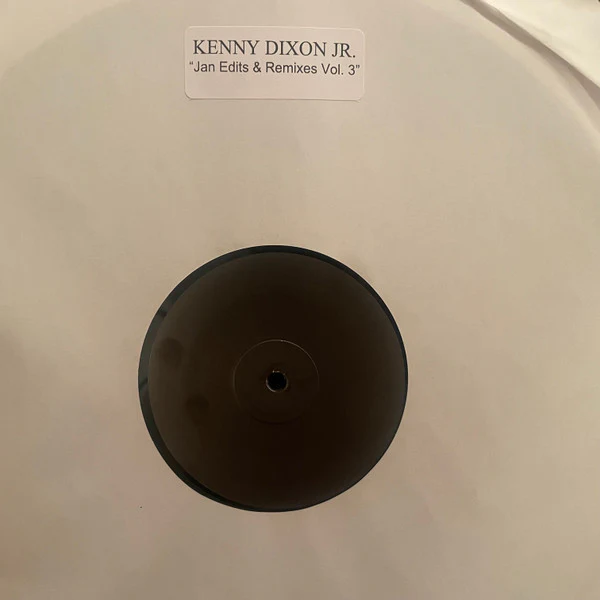 Kenny Dixon Jr. (Moodymann) - Jan Edits & Remixes Vol. 3 (2012) - New 12" Single Record 2025 Unofficial Vinyl - House / Deep House