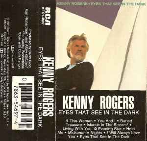 Kenny Rogers - Eyes That See In The Dark - Mint- Cassette 1983 RCA Tape - Folk