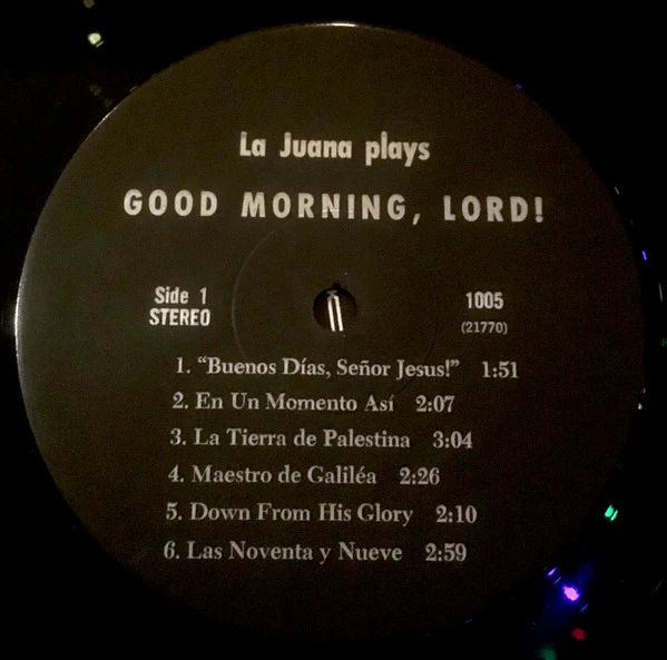 La Juana Murphy - Good Morning, Lord! - VG+ LP Record 1974 Self-released Private Press USA Vinyl - Jazz Lounge / Gospel / Instrumental - Image 3