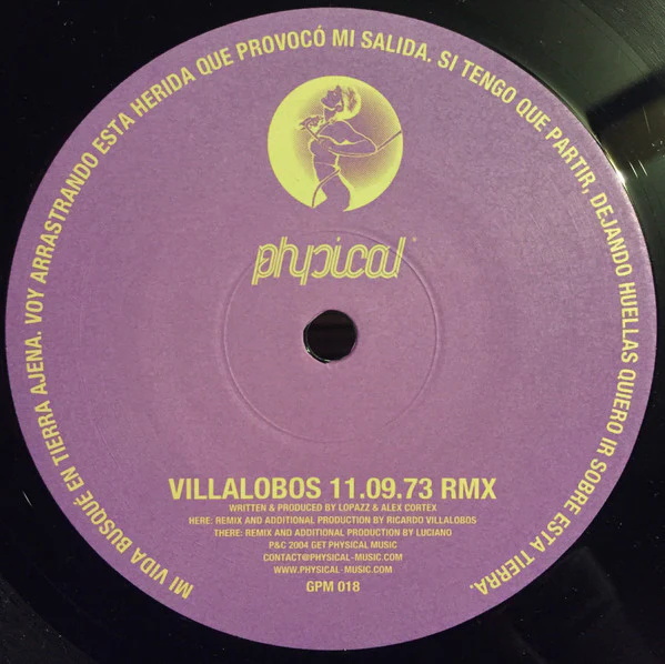 Lopazz - Migracion (Rmx By Ricardo & Luciano) - Mint- 12" Single Record 2004 Get Physical Music Germany Vinyl - Tech House / Minimal Techno - Image 4
