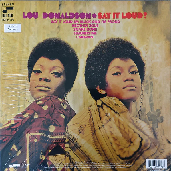 Lou Donaldson - Say It Loud! (1969) - New LP Record 2025 Blue Note 180 Gram Vinyl - Soul-Jazz / Bop / Jazz-Funk - Image 2