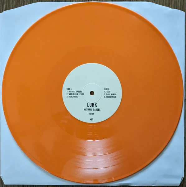 LURK - Natural Causes - Mint- LP Record 2023 Pure Noise Halloween Orange Vinyl & Insert - Rock / Punk / Hardcore - Image 3