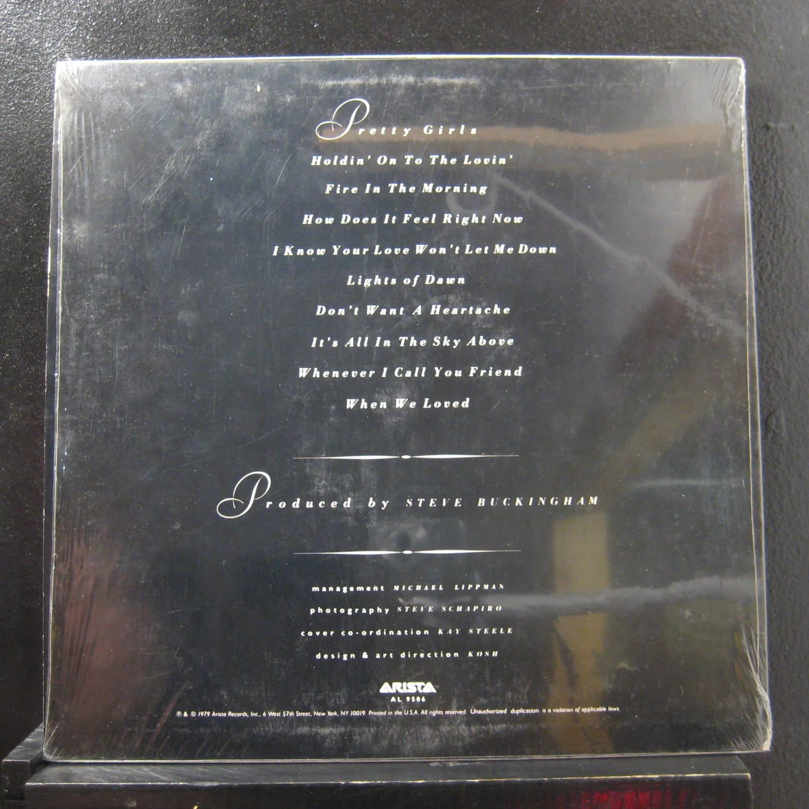 Melissa Manchester - Melissa Manchester LP Mint- AL 9506 Arista Vinyl Record - Image 2