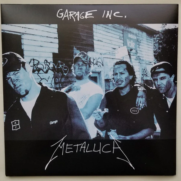 Metallica - Garage Inc. (1998) - Mint- 3 LP Record 2022 Blackened USA Walmart Exclusive Fade To Blue Vinyl & Inserts - Thrash / Heavy Metal