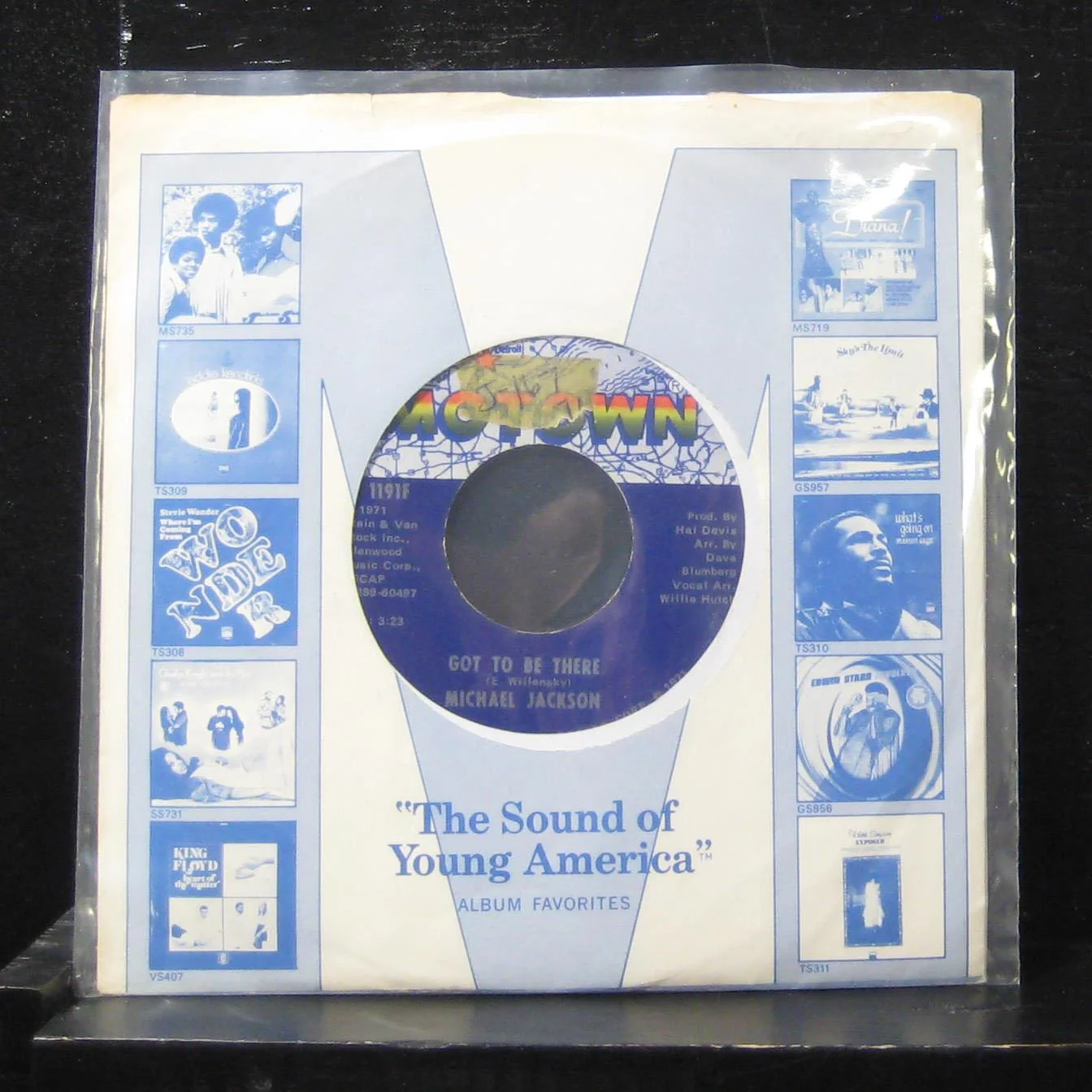 Michael Jackson - Got To Be There / Maria 7" Mint- M 1191F Vinyl 45