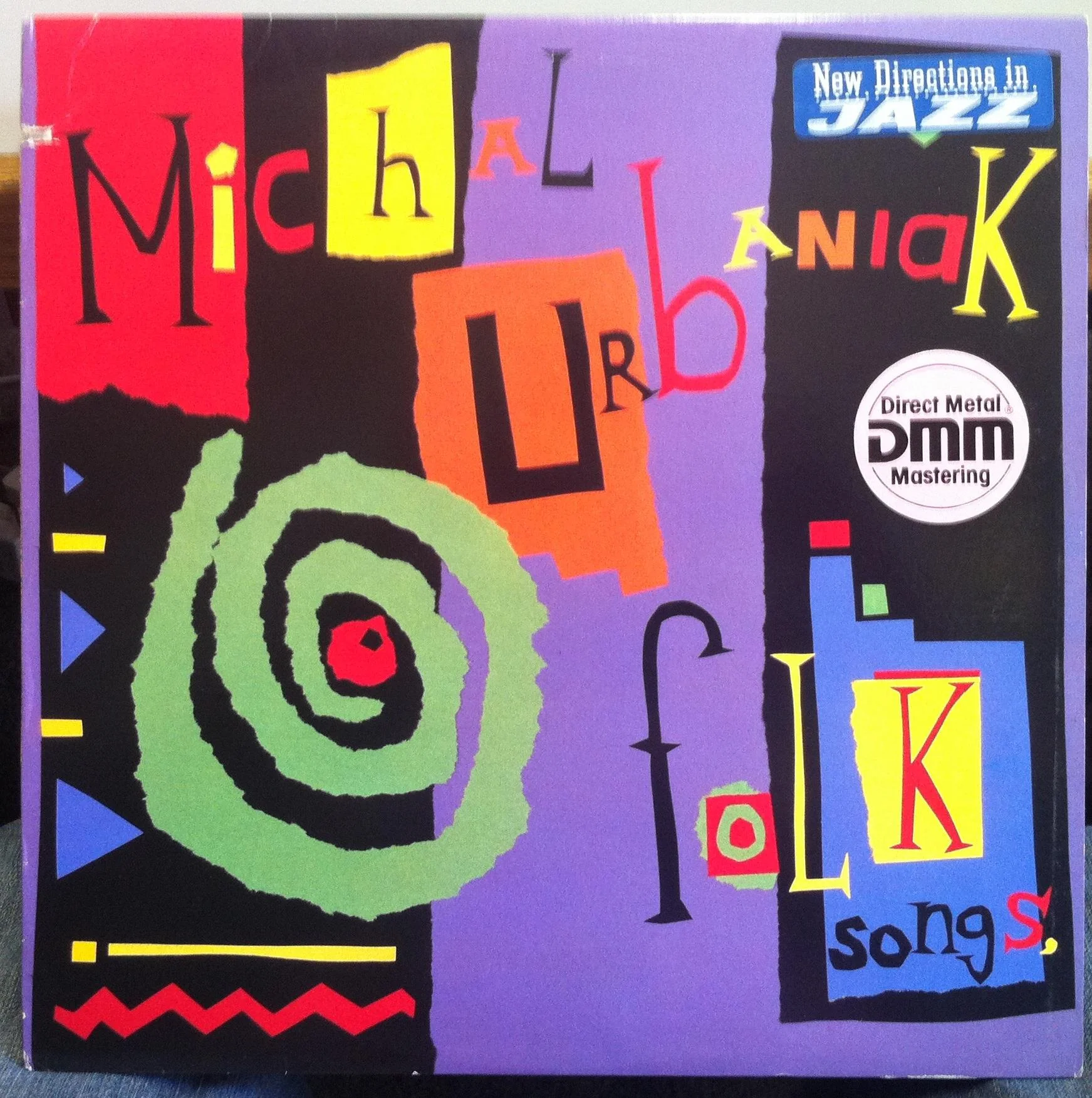 Michal Urbaniak - Folk Songs Children Melodies - Mint- LP Record 1988 Antilles New Directions Vinyl - Jazz