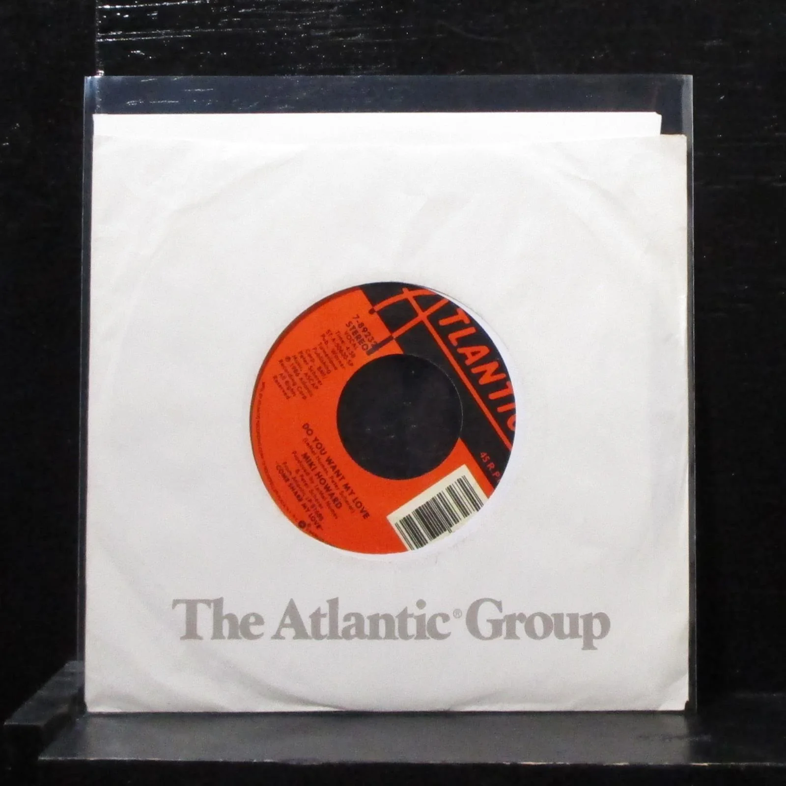 Miki Howard - Come Back To Me Lover 7" Mint- Vinyl 45 Atlantic 7-89232 USA 1987 - Image 2