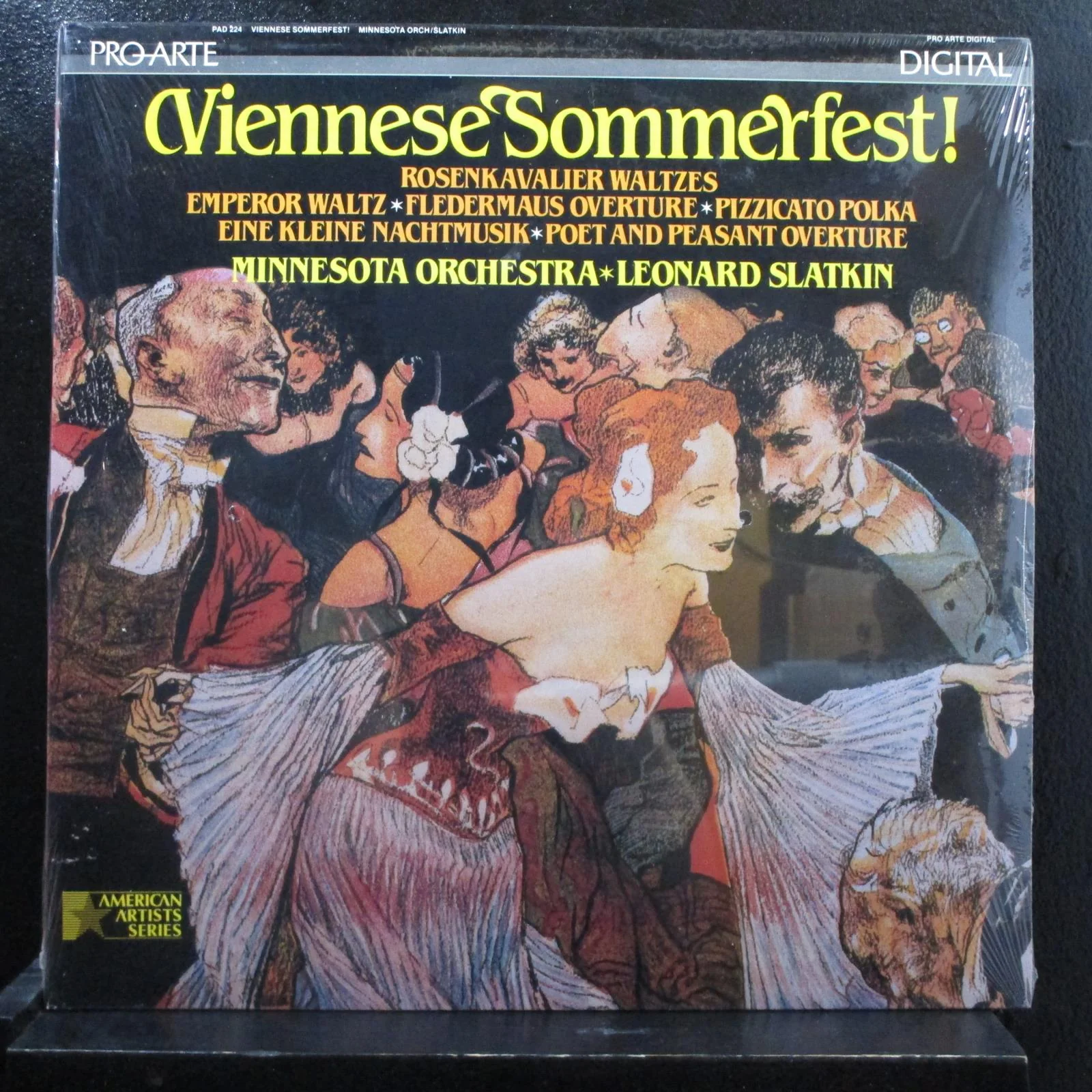 Minnesota Orchestra, Slatkin - Viennese Sommerfest! LP New Sealed PAD 224