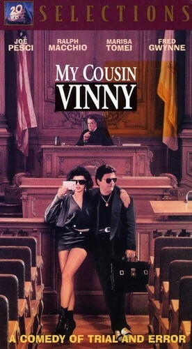 My Cousin Vinny (1992) - VG+ VHS 1992 Fox Video Tape