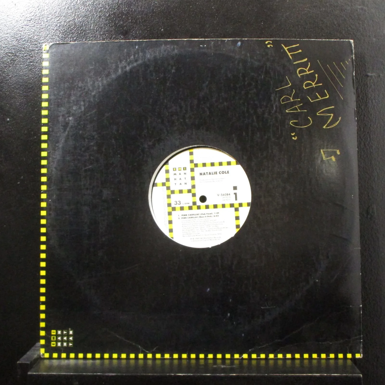 Natalie Cole - Pink Cadillac 12" VG+ V-56084 USA 1988 Vinyl Record