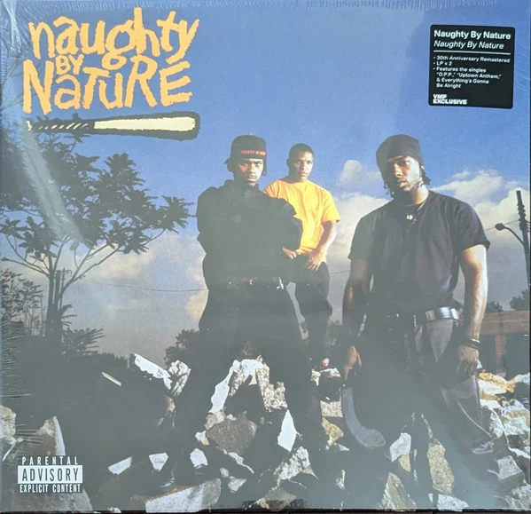 Naughty By Nature - Naughty By Nature (1991) - Mint- 2 LP Record 2021 Tommy Boy Vinyl Me Please Blue/Yellow Split Vinyl & Numbered 0724 - Hip Hop