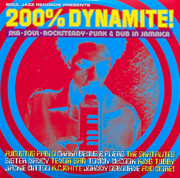Various - 200% Dynamite! - New 2 LP Record Store Day 2023 Soul Jazz UK RSD Red & Blue Vinyl & Download - Reggae / Ska / Rocksteady / Dub / Roots / Dancehall