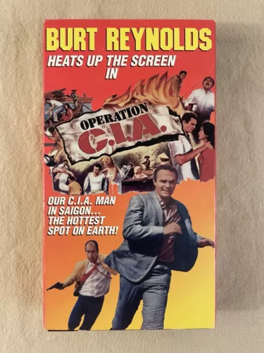Operation C.I.A. (1965) - VG+ VHS 1992 Goodtimes Video Tape