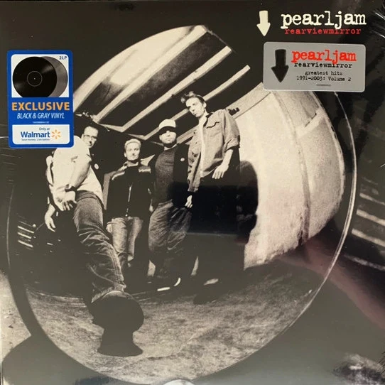 Pearl Jam - Rearviewmirror (Greatest Hits 1991-2003: Volume 2) - New 2 LP Record 2022 Epic Walmart Exclusive Black & Gray Vinyl - Alternative Rock / Grunge