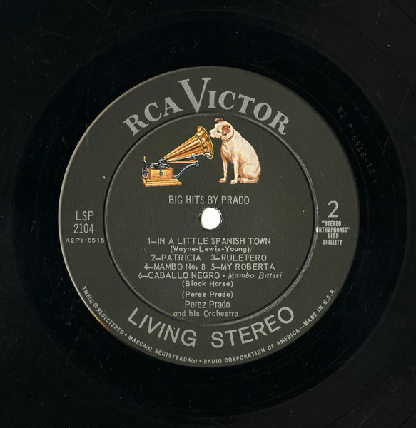 Perez Prado And His Orchestra - Big Hits By Prado - VG+ LP Record 1960 RCA Living Stereo USA Vinyl - Latin Jazz / Cubano / Mambo - Image 4