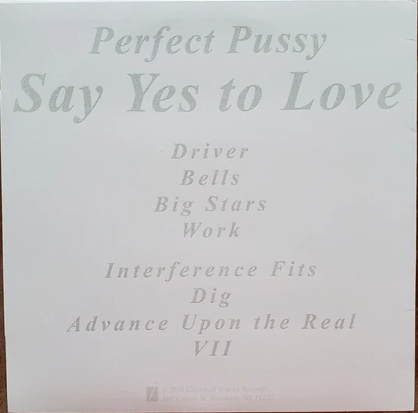 Perfect Pussy - Say Yes To Love - Mint- LP Record 2014 Captured Tracks USA Black Vinyl & Booklet - Rock / Punk - Image 2