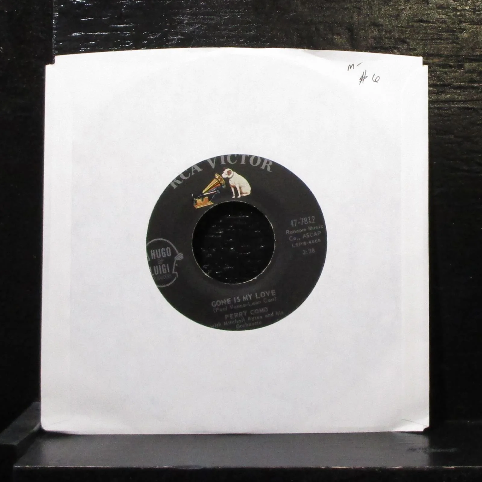 Perry Como - Make Someone Happy 7" Mint- Vinyl RCA 4547-7812 USA 1960
