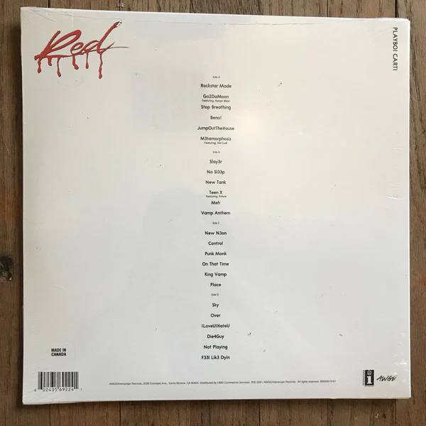 Playboi Carti  - Whole Lotta Red - Mint- LP Record 2021 Interscope AWGE Vinyl - Hip Hop / Trap - Image 2