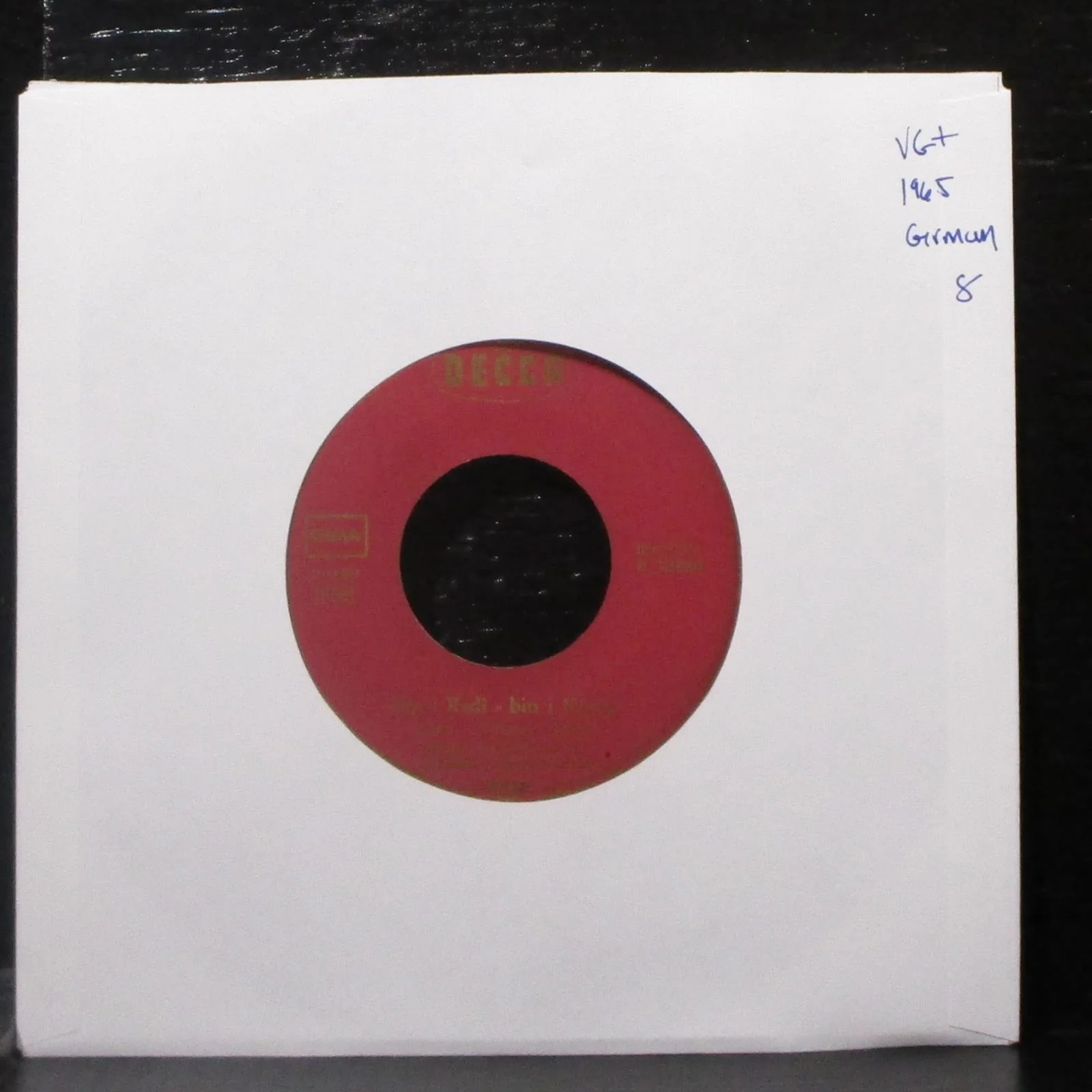 Radi Radenkovic - Bin i Radi - bin i Knig 7" VG+ Vinyl 45 Decca Germany 1965