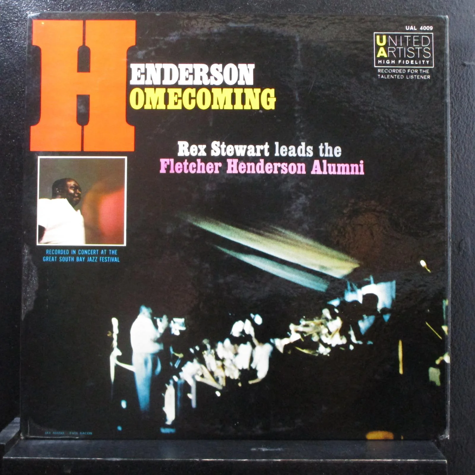 Rex Stewart - Henderson Homecoming LP Mint- UAL 4009 Mono 1st Vinyl Record