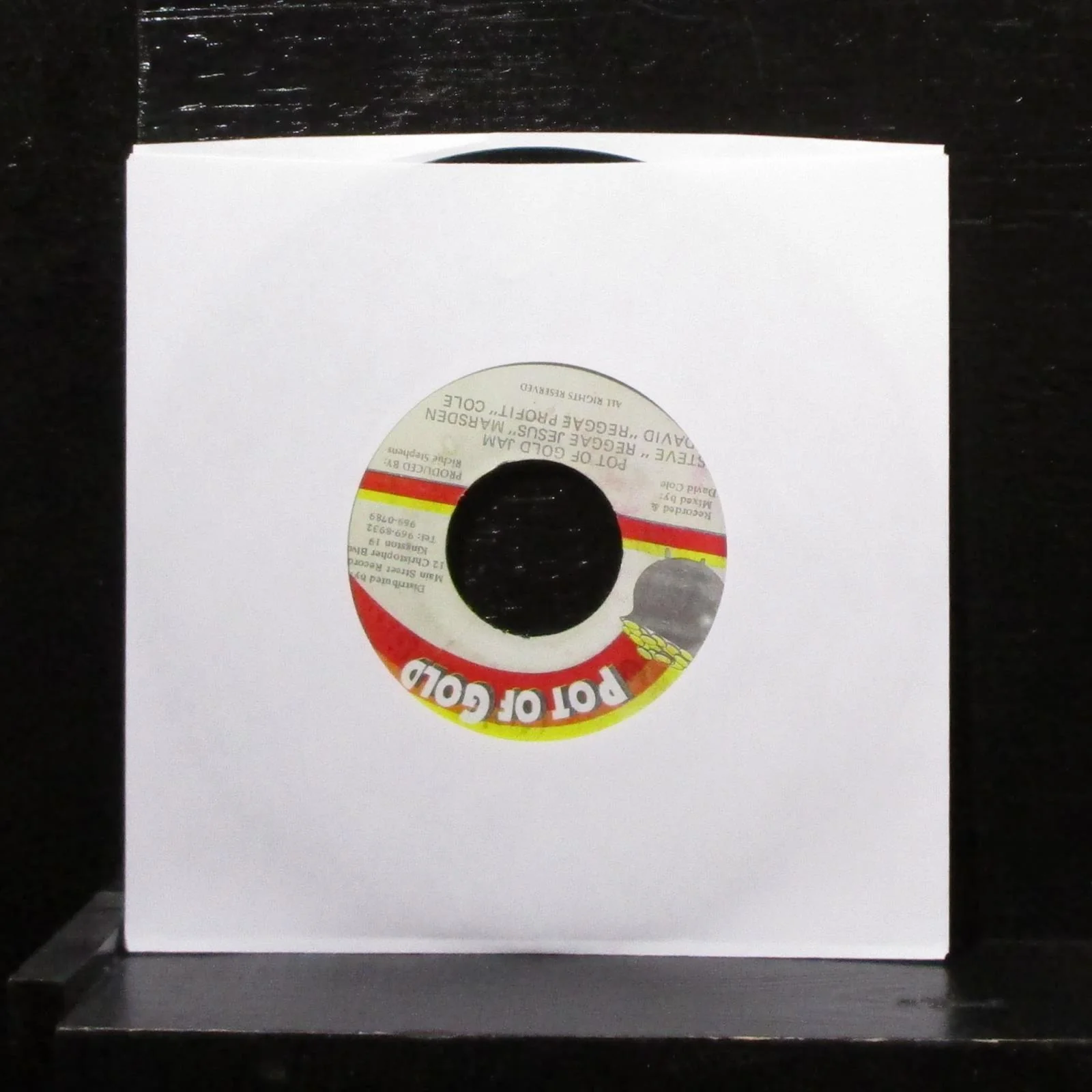 Richie Stephens & Lady Saw - Take Your Time 7" VG+ Vinyl 45 Pot Of Gold Jamaica - Image 2