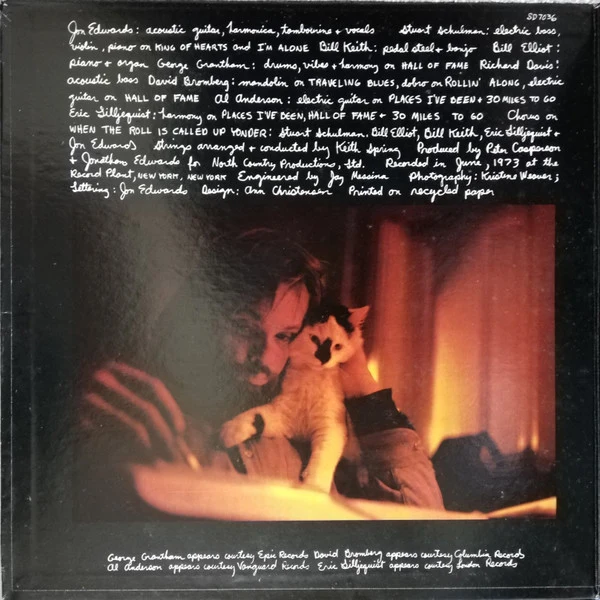 Jonathan Edwards - Have A Good Time For Me - Mint- LP Record 1973 ATCO USA Original Vinyl - Soft Rock / Folk Rock / Blues Rock - Image 4