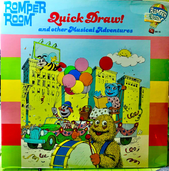 Romper Room - Quick Draw And Other Musical Adventures - Mint- LP Record 1983 Caedmon USA Vinyl - Children's / Educational