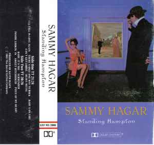 Sammy Hagar - Standing Hampton - Mint- Cassette 1981 Geffen Tape - Rock