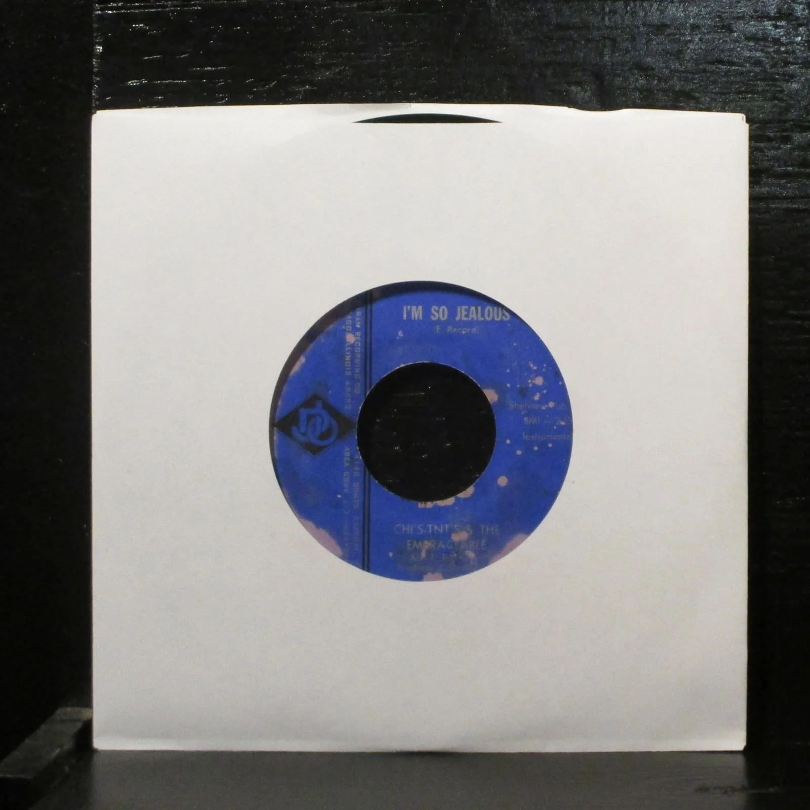 Samuel Moore & The Chi's-Tnt's  I'm So Jealous VG+  7" Vinyl 45 DJO 3004 Soul - Image 2