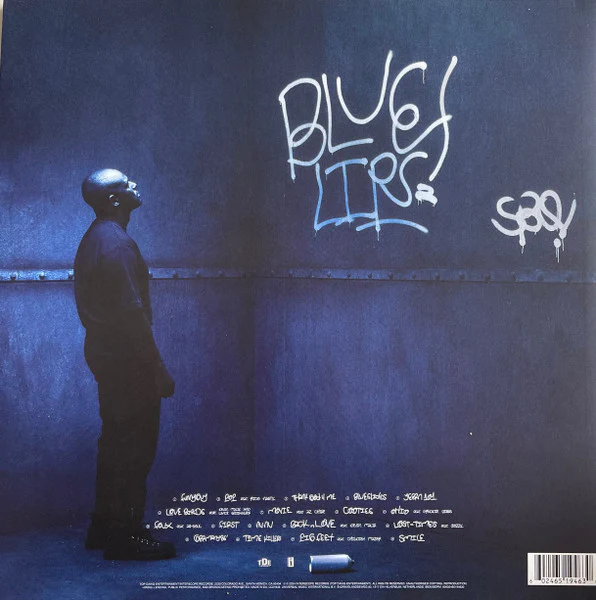 Schoolboy Q - Blue Lips - Mint- 2 LP Record 2024 Top Dawg Blue Translucent Vinyl - Hip Hop - Image 2