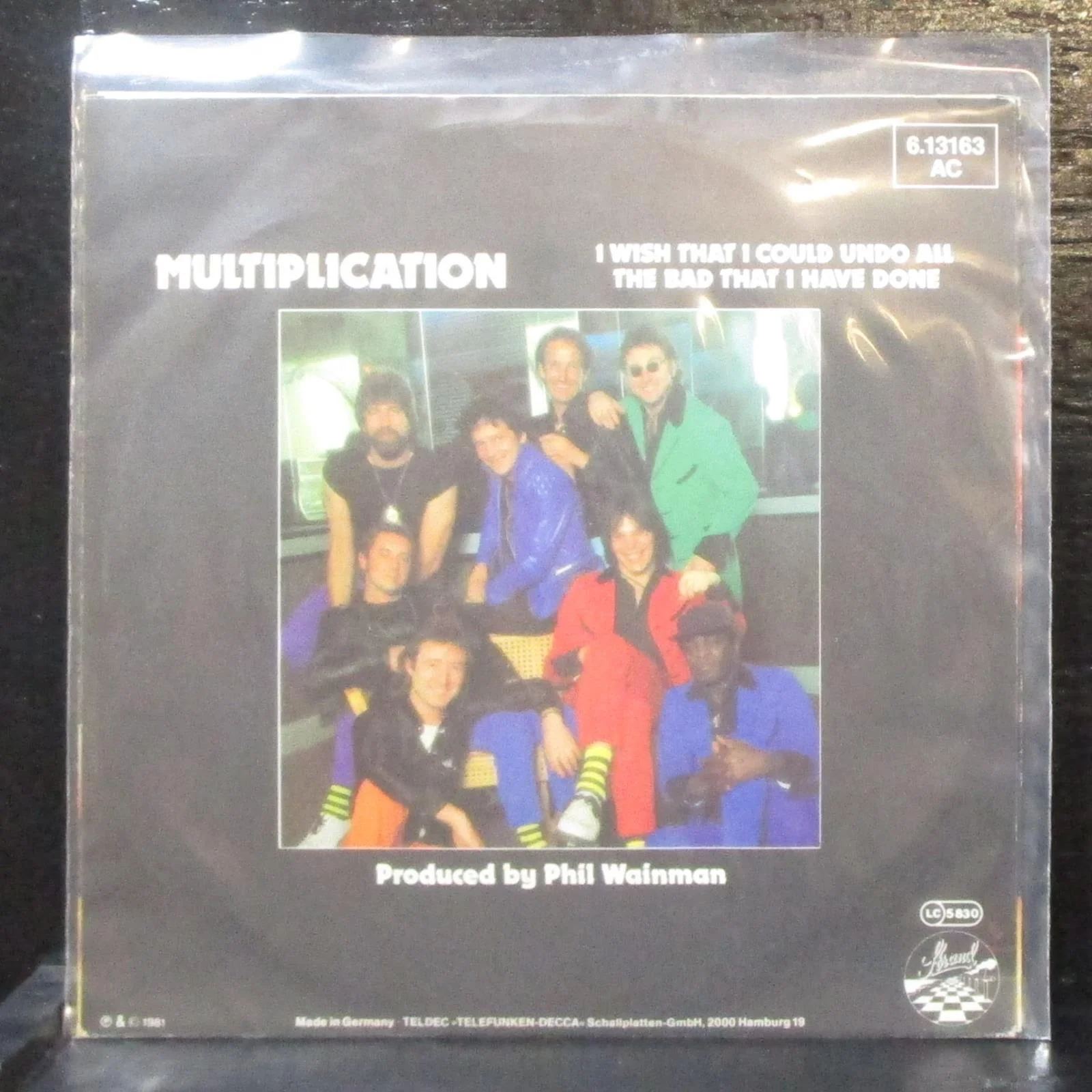 Showaddywaddy - Multiplication 7" Mint- Vinyl 45 Strand 6.13163 Germany 1981 - Image 2
