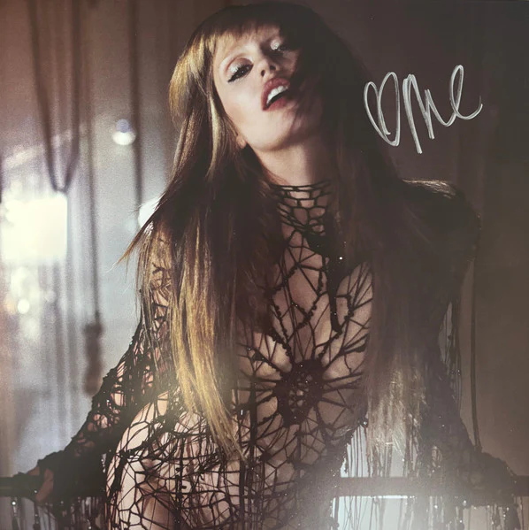 Signed Autographed - Miley Cyrus - Something Beautiful - New LP Record 2025 Columbia Sea Blue Vinyl & Signed Insert - Pop / Alt-Pop