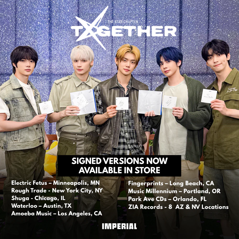 Signed Autographed - TOMORROW X TOGETHER - The Star Chapter: TOGETHER [Etched Ver.] CD Pack - Image 2