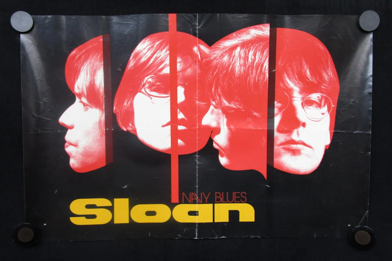 Sloan - Navy Blues VG Poster 11"x17" folded