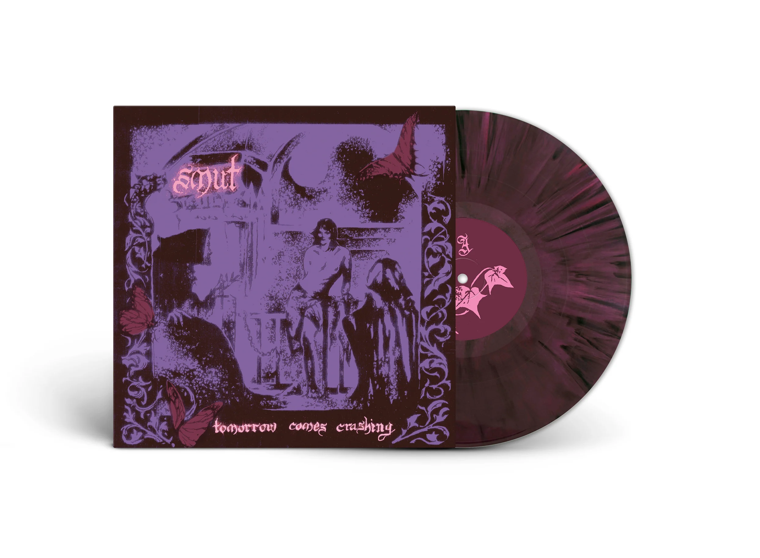 Smut - Tomorrow Comes Crashing - New LP Record 2025 Bayonet Burning Violet Vinyl - Chicago Indie Rock / Power Pop