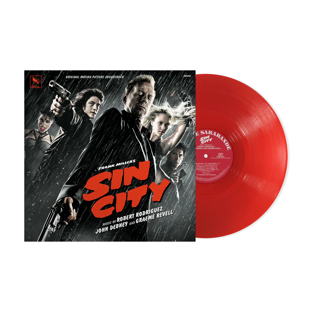 Soundtrack - Sin City (2005) - New LP Record 2026 Varese Sarabande Blood Red Vinyl - 2000s Soundtrack