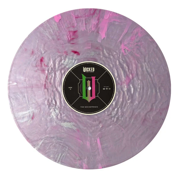 DAMAGED COVER - Stephen Schwartz - Wicked: For Good - New 2 LP Record 2025 Republic Target Exclusive Pink & Green Shimmer Marble Soundtrack / Musical - Image 6