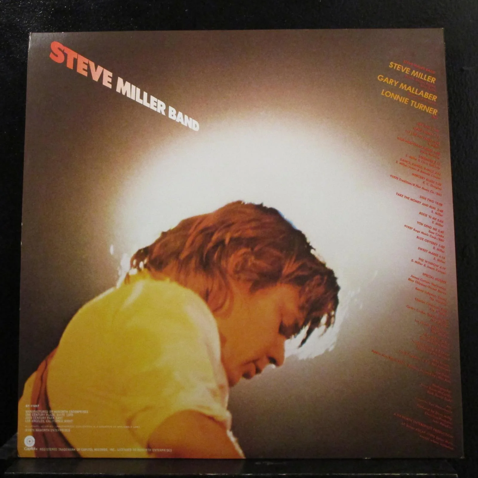 Steve Miller Band - Fly Like An Eagle LP VG+ ST-11497 Capitol 1976 Vinyl Record - Image 2