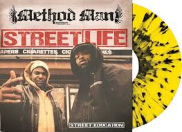 Signed Autographed - Street Life - Street Education (2005) - New LP 2025 Producer Plug Yellow & Blue Splatter Vinyl - Hip Hop / Wu-Tang
